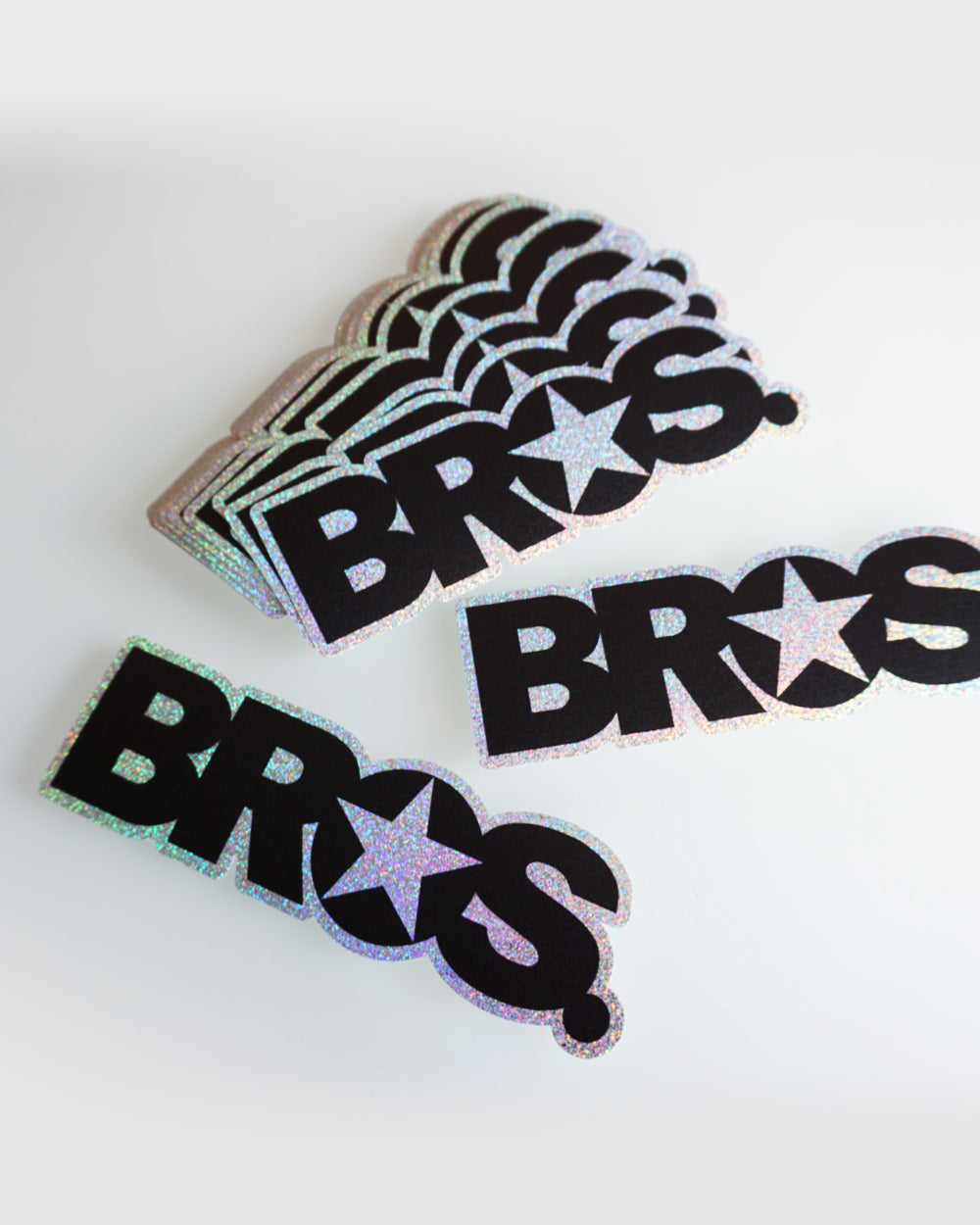 BROS. Glitter Sticker