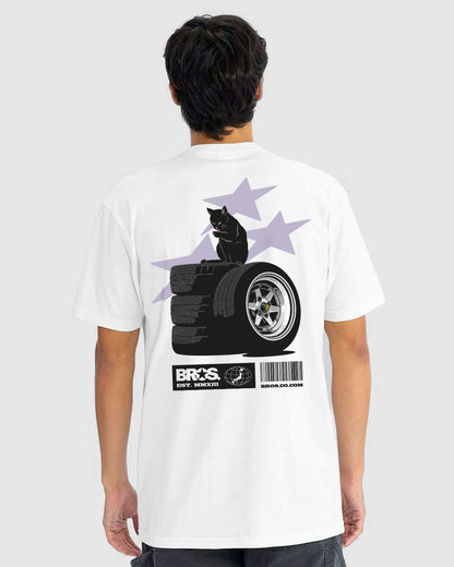 Cat & Wheels T-Shirt